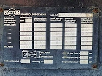 1993 pacton tdx339 oplegger met 1989 kennis 14000kg kraan - afbeelding 22 van  29