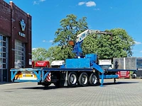 1993 pacton tdx339 oplegger met 1989 kennis 14000kg kraan - afbeelding 24 van  29