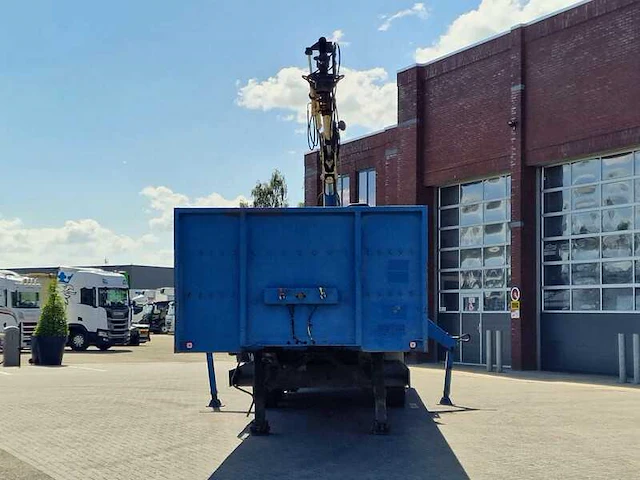 1993 pacton tdx339 oplegger met 1989 kennis 14000kg kraan - afbeelding 27 van  29