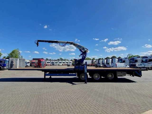 1993 pacton tdx339 oplegger met 1989 kennis 14000kg kraan - afbeelding 28 van  29