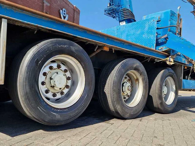 1993 pacton tdx339 oplegger met 1989 kennis 14000kg kraan - afbeelding 29 van  29