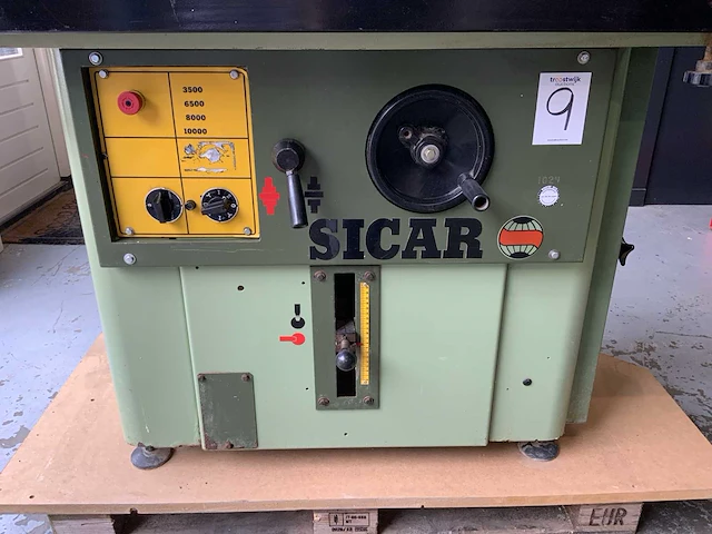1993 sicar sfl1000 m kantenfreesmachine - afbeelding 15 van  17