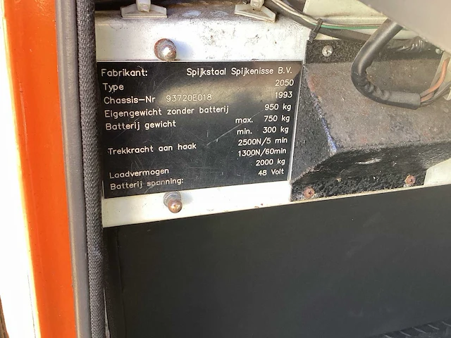 1993 spijkstaal 2050 overige intern transport - afbeelding 10 van  22