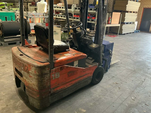 1993 toyota 5fbe18 vorkheftruck - afbeelding 3 van  19