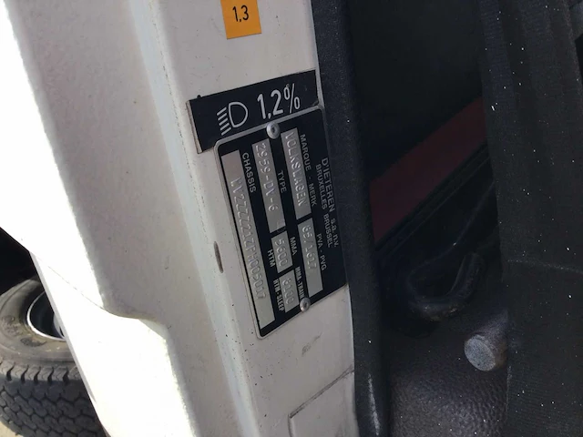 1993 volkswagen lt 2959 dv 6 vrachtwagen - afbeelding 25 van  42