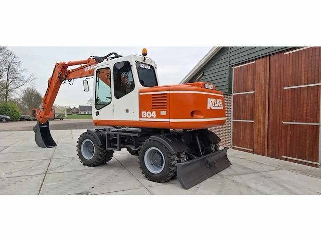 1994 atlas 1304 banden graafmachine - afbeelding 12 van  21