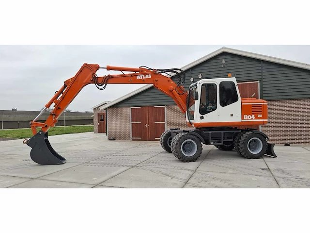 1994 atlas 1304 banden graafmachine - afbeelding 15 van  21