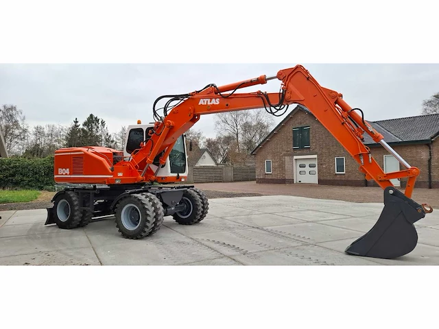 1994 atlas 1304 banden graafmachine - afbeelding 18 van  21