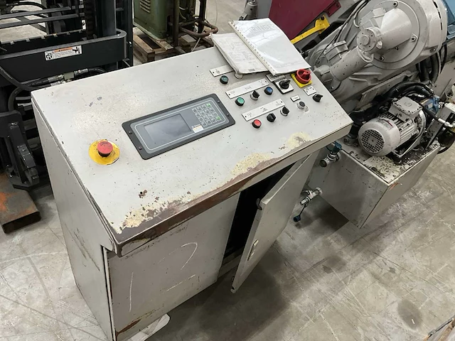 1994 behringer hpb430/afc horizontalebandzaagmachine - afbeelding 19 van  19