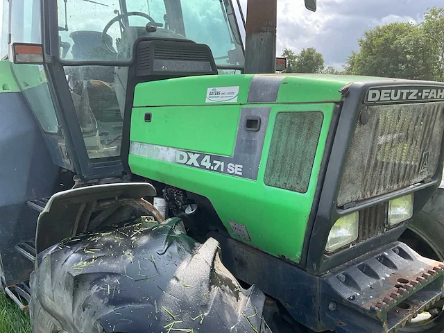1994 deutz-fahr agrostar dx4.71 se turbo vierwielaangedreven landbouwtractor - afbeelding 5 van  36