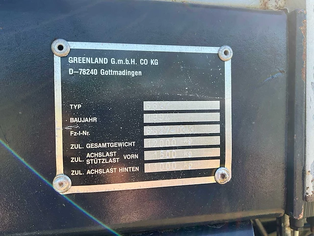 1994 deutz-fahr k 6.42 opraapwagen - afbeelding 25 van  32
