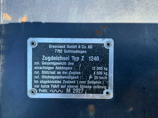 1994 deutz-fahr k 6.42 opraapwagen - afbeelding 26 van  32