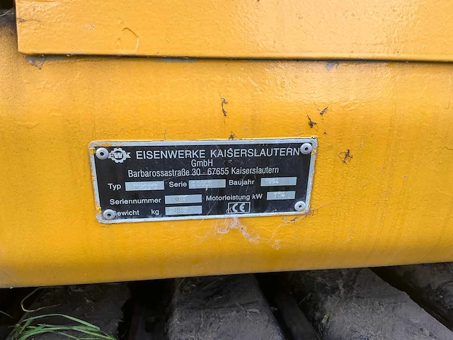 1994 ewk tr2212 rupsgraafmachine - afbeelding 31 van  45