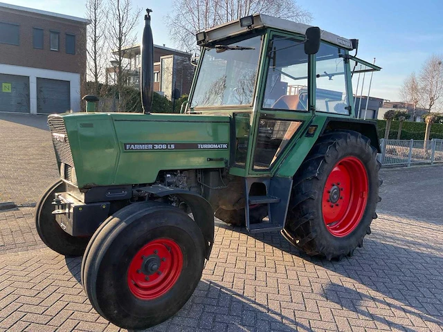 1994 fendt 306ls tweewielaangedreven landbouwtractor - afbeelding 10 van  14