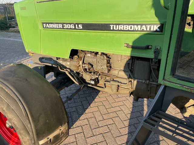 1994 fendt 306ls tweewielaangedreven landbouwtractor - afbeelding 14 van  14
