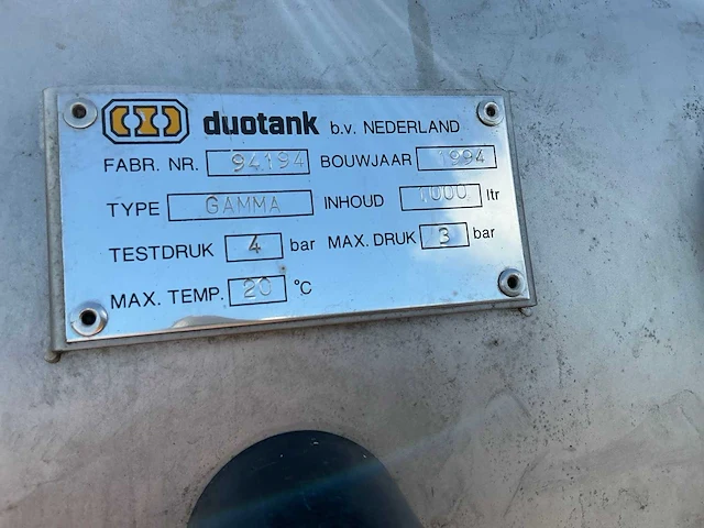 1994 gamma duotank - afbeelding 5 van  10