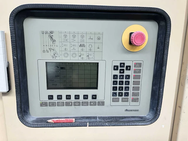 1994 heesemann ksm8 lakschuurautomaat - afbeelding 2 van  8