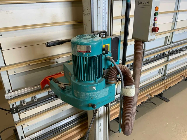1994 holzher 1265 super cut formaatcirkelzaagmachine - afbeelding 27 van  28