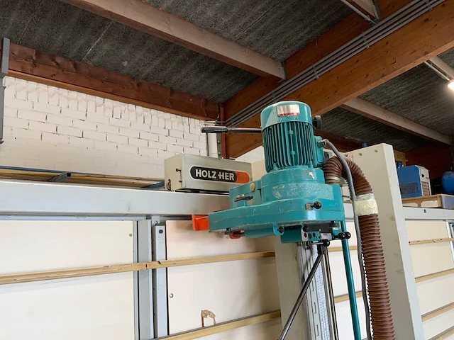 1994 holzher 1265 super cut formaatcirkelzaagmachine - afbeelding 3 van  28