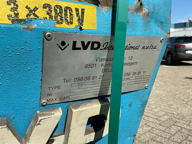 1994 lvd var 250/6 hydraulische uithoekschaar - afbeelding 11 van  22