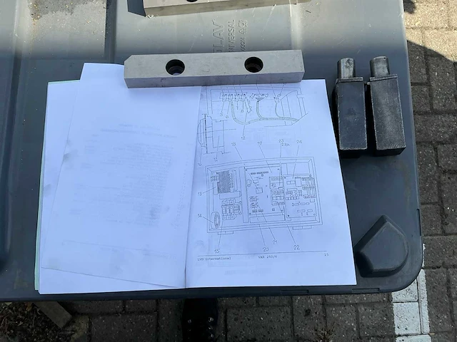 1994 lvd var 250/6 hydraulische uithoekschaar - afbeelding 15 van  22
