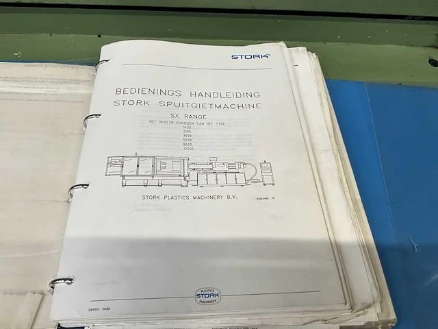 1994 stork sx6000-3500 spuitgietmachine - afbeelding 13 van  28