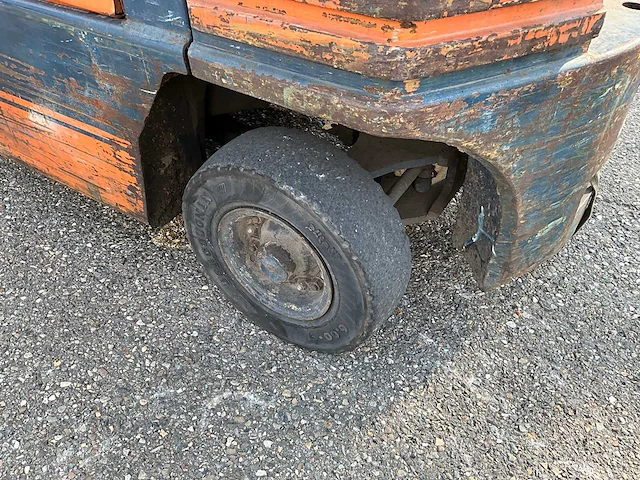 1994 toyota fd25 diesel vorkheftruck - afbeelding 2 van  22