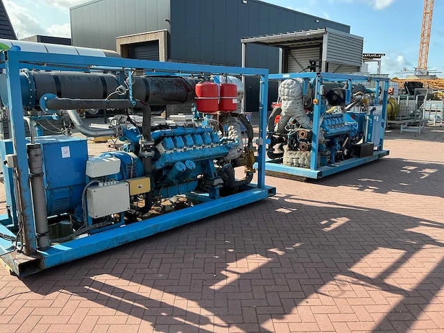 1994 warmtekrachtkoppeling met 2x man v12 gasmotor - afbeelding 1 van  38