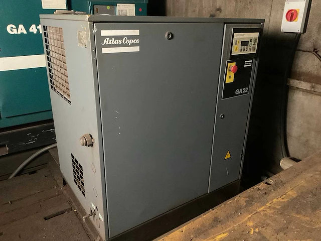 1995 atlas copco ga22ff schroefcompressor - afbeelding 2 van  5