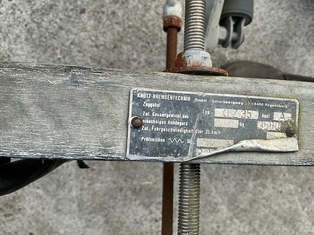 1995 bart veldhuizen b.v. g50-2 veeaanhangwagen - afbeelding 21 van  30