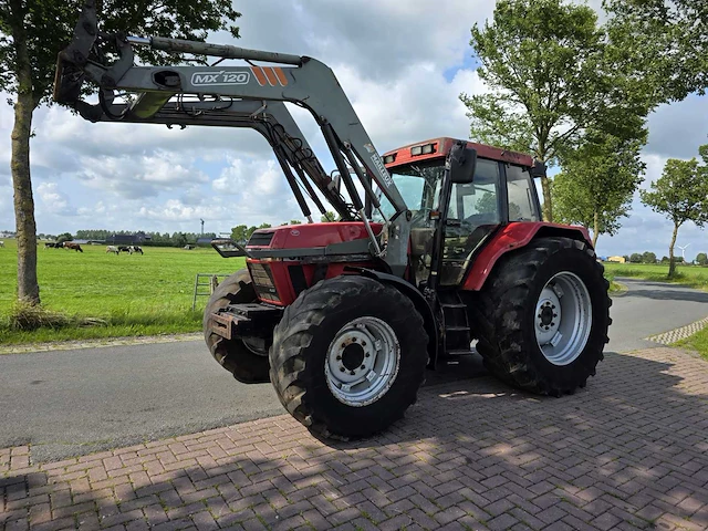 1995 case ih maxxum 5150 plus - vierwielaangedreven landbouwtractor - afbeelding 1 van  41