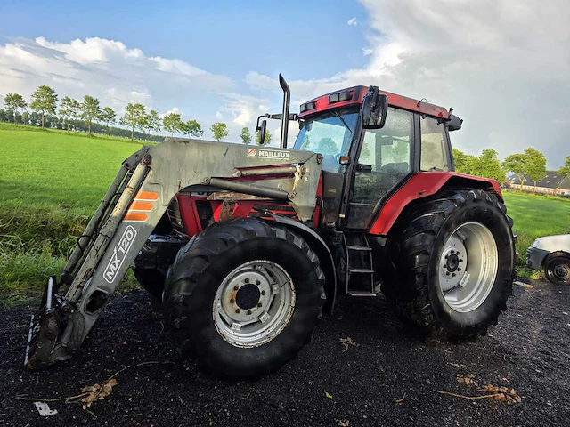 1995 case ih maxxum 5150 plus - vierwielaangedreven landbouwtractor - afbeelding 12 van  41