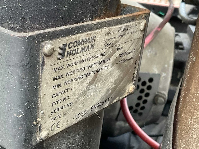 1995 compair holman 70-d schroefcompressor - afbeelding 5 van  15
