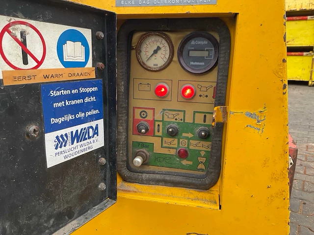 1995 compair holman 70-d schroefcompressor - afbeelding 13 van  15