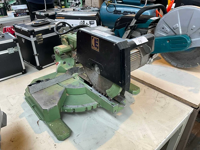 1995 elektra beckum kgs 300 afkortcirkelzaagmachine - afbeelding 2 van  6