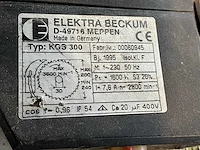 1995 elektra beckum kgs 300 afkortcirkelzaagmachine - afbeelding 6 van  6