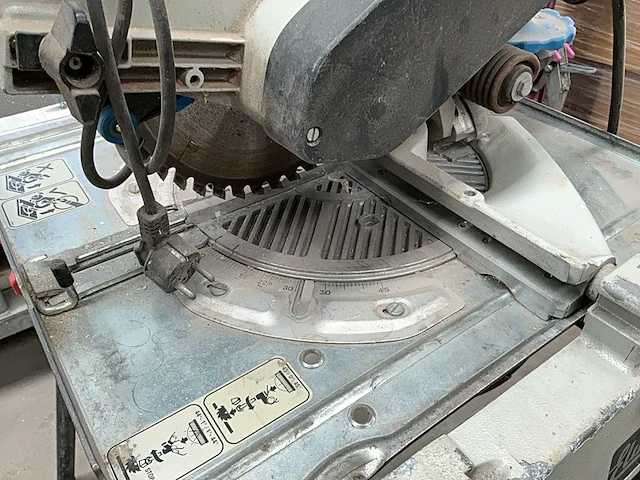 1995 elu tgs 273 afkortcirkelzaagmachine - afbeelding 5 van  9