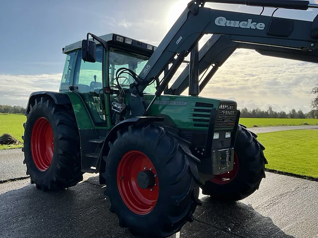 1995 fendt favorit 512c turboshift vierwielaangedreven landbouwtractor met voorlader - afbeelding 34 van  47