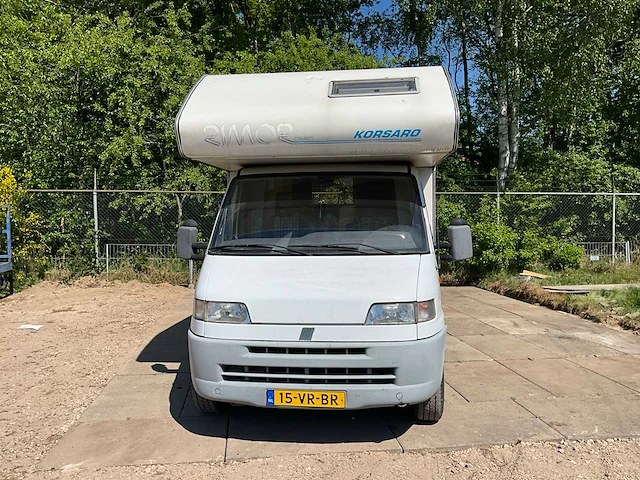 1995 fiat rimor korsaro camper/kampeerwagen - afbeelding 12 van  22
