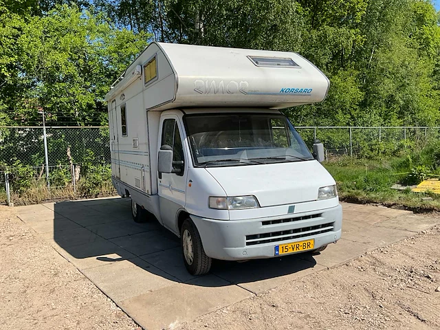 1995 fiat rimor korsaro camper/kampeerwagen - afbeelding 16 van  22