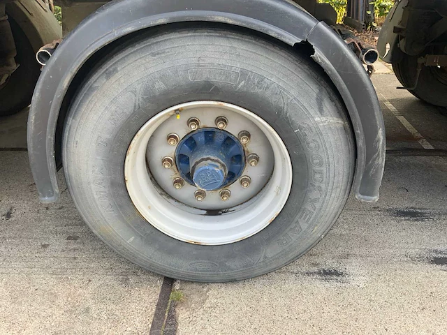 1995 floor flo-17-30h oplegger met hiab kraan - afbeelding 14 van  37