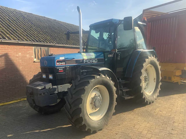 1995 ford 8340 powerstar sle turbo vierwielaangedreven landbouwtractor - afbeelding 12 van  43