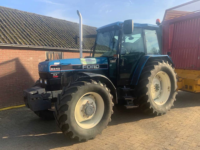 1995 ford 8340 powerstar sle turbo vierwielaangedreven landbouwtractor - afbeelding 41 van  43