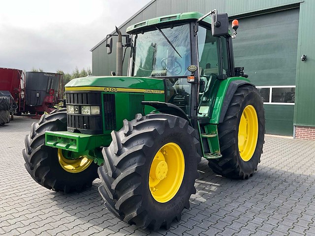1995 john deere 6100 vierwielaangedreven landbouwtractor - afbeelding 12 van  38