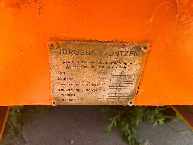 1995 jürgens&pontzen 6 zware lastwagen 10t - afbeelding 11 van  11
