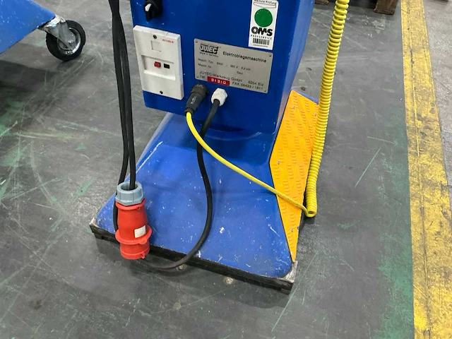 1995 jutec modell 6000 buigmachine - afbeelding 6 van  8