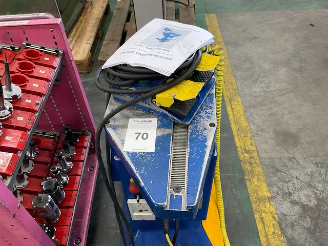 1995 jutec modell 6000 buigmachine - afbeelding 5 van  8