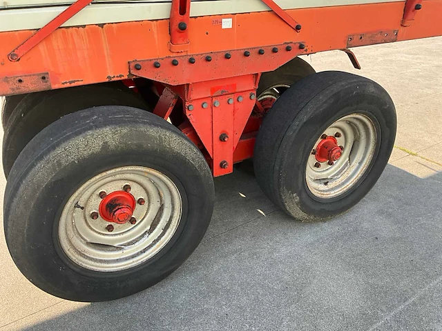 1995 kemper cargo l9000 opraapwagen met 8 wielig tandemonderstel - afbeelding 3 van  31
