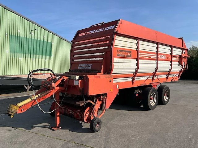 1995 kemper cargo l9000 opraapwagen met 8 wielig tandemonderstel - afbeelding 1 van  31
