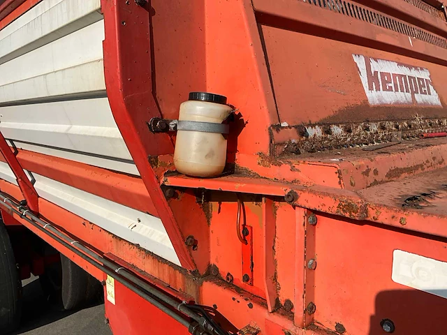 1995 kemper cargo l9000 opraapwagen met 8 wielig tandemonderstel - afbeelding 15 van  31